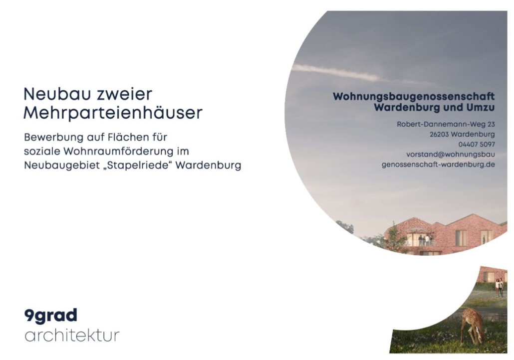Stapelriede-Wardenburg-Neubau-Mehrparteienhäuser-Wohnungsbaugenossenschaft